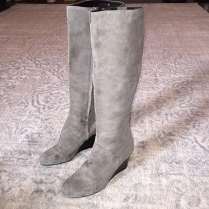cole haan nike air wedge boots